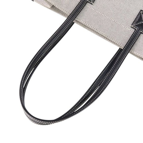 BURBERRY SM FREYA TOTE Canvas Tote Bag 8044137 Gray Women's - Picture 5 of 10